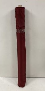 A ROLL OF INTERIOR FABRIC IN MERLOT (VAT ONLY PAYABLE ON BUYERS PREMIUM)