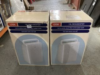 2 X LOGIK DEHUMIDIFIERS