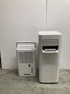 LOGIK DEHUMIDIFIER AND AN AIR COOLER