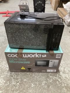 2 X MICROWAVE OVENS TO INCLUDE COOK WORKS