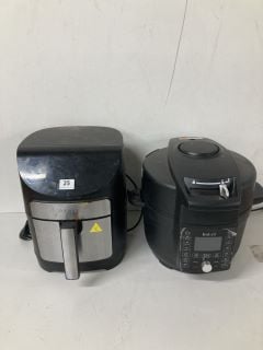 2 X ITEMS TO INCLUDE GOURMIA AIR FRYER