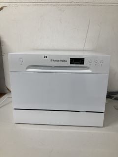 RUSSELL HOBBS TABLETOP DISHWASHER AND A WPRO STACKING KIT