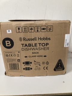 RUSSELL HOBBS TABLETOP DISHWASHER