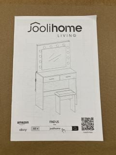 JOOLIHOME LED DRESSING TABLE