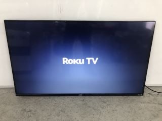 JVC 40" LED SMART FHD ROKU TV MODEL: LT-40CR330 (POWERS ON)