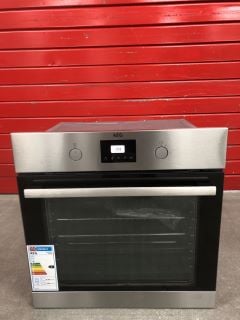 AEG INTEGRATED SINGLE OVEN MODEL: BPS356061M (EX DISPLAY) RRP: £649