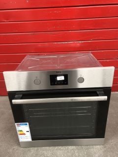 AEG INTEGRATED SINGLE OVEN MODEL: BPS356061M (EX DISPLAY) RRP: £649