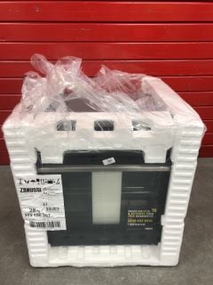 ZANUSSI INTEGRATED SINGLE OVEN MODEL: ZOHCX3X2 (EX DISPLAY) RRP: £249