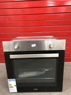 LOGIK INTEGRATED SINGLE OVEN MODEL: LBFANX23 (EX DISPLAY) RRP: £159