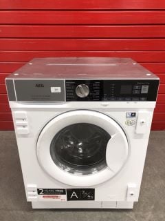 AEG INTEGRATED WASHER DRYER 7/4KG MODEL: L7WE7631 (EX DISPLAY) RRP: £749