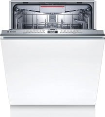 BOSCH SERIES 4 WIFI CONNECTED FULLY INTEGRATED STANDARD DISHWASHER MODEL SMV4HVX00G - STAINLESS STEEL CONTROL PANEL WITH FIXED DOOR FIXING KIT RRP: £579 (POWERS ON)