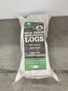 LARGE BAG OF KILN DRIED HARDWOOD LOGS