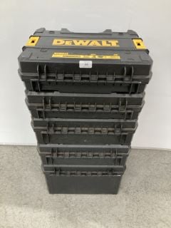 DEWALT TSTAK STORAGE BOXES