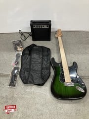 SPORTNOW ELECTRIC GUITAR WITH AMPLIFIER AND ACCESSORIES