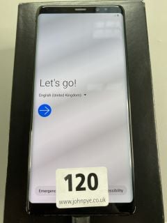 SAMSUNG GALAXY NOTE 8 MODEL SM-N950F 64GB (NO BOX,NO CHARGER)