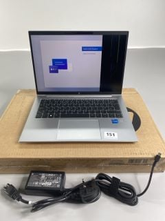 HP ELITEBOOK 840 G9 512GB LAPTOP IN SILVER. (WITH BOX & CHARGE UNIT) (SMASHED SCREEN). INTEL CORE I5-1235U, 16GB RAM,   [JPTN41840]