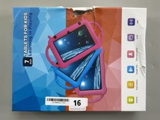 SEMEAKOKO  KIDS TABLET IN PINK/BLACK. (WITH BOX & CHARGE UNIT)  [JPTN41793]