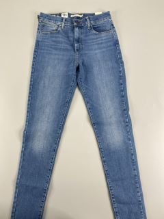 LEVIS 720 HIGH RISE SUPER SKINNY JEANS UK SIZE 29X32