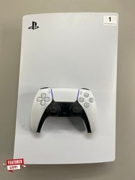 SONY PLAYSTATION 5 GAMING CONSOLE IN UNIT ONLY: MODEL NO CFI-1116B (WITH CONTROLLER ONLY RRP£429.99(NO BOX)  [JPTN41820]