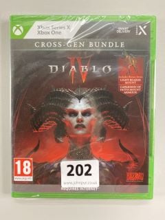 XBOX ONE CONSOLE GAME CROSS GEN BUNDLE DIABLO (SEALED) (18+ ID MAY BE REQUIRED)