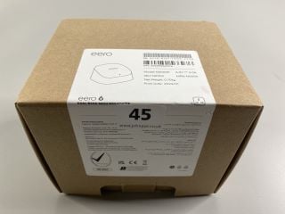 EERO 6 DUAL BAND MESH WIFI ROUTER (SEALED)