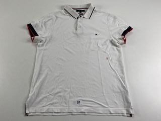 TOMMY HILFIGER MENS POLO SHIRT UK SIZE LARGE