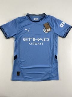 MANCHESTER CITY FOOTBALL SHIRT SIZE SMALL