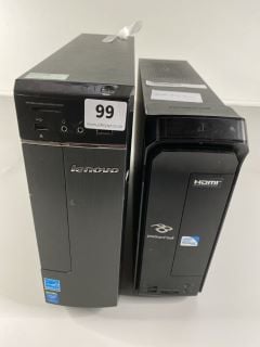 2 X ASSORTED ITEMS TO INCLUDE LENOVO PC PERSONAL COMPUTER.  [JPTN41778, JPTN41772]