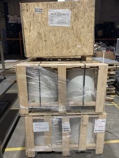 3 X PALLETS OF CERMAIC INSULATORS