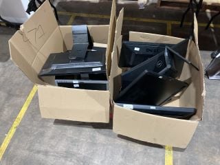 8 X ASSORTED MONITORS TO INCLUDE HP, AND DELL