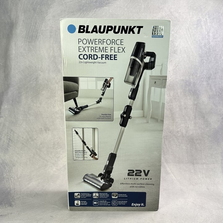 Blaupunkt Powerforce Extreme Flex Cord-Free 22v Lightweight Vacuum Cleaner Boxed (VAT ONLY PAYABLE ON BUYERS PREMIUM)