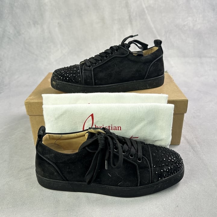 Christian Louboutin Louis Junior Sneakers With Box & Dust Bags - Size 38 (VAT ONLY PAYABLE ON BUYERS PREMIUM)