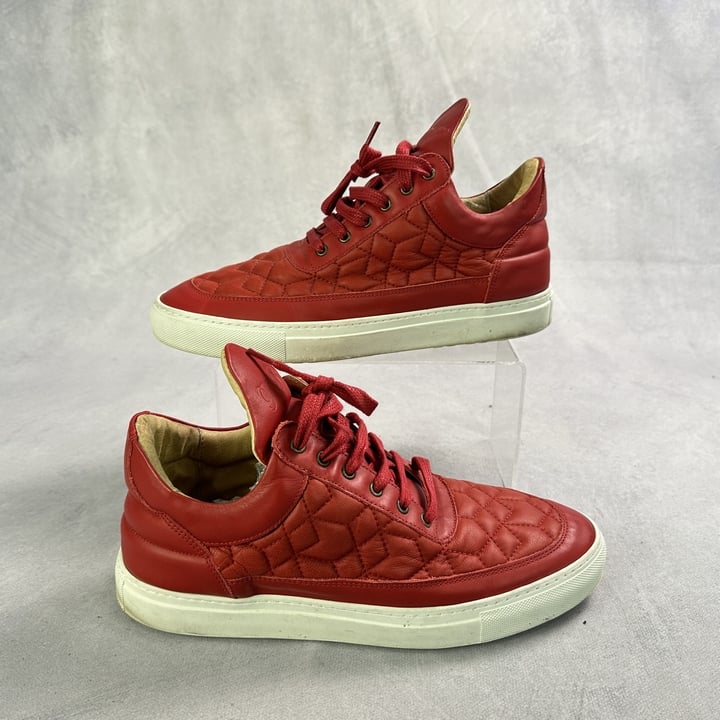 Filling Pieces Amsterdam Quilted Sneakers - Size 42 (VAT ONLY PAYABLE ON BUYERS PREMIUM)