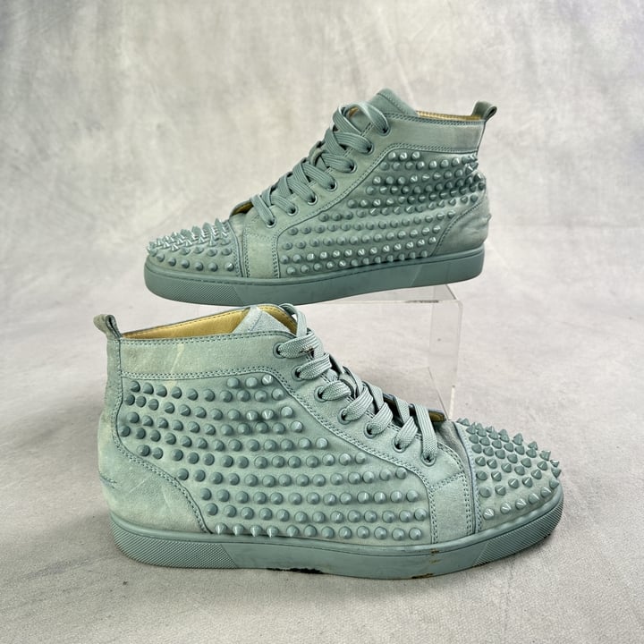 Christian Louboutin Louis Spike High Top Sneakers - Size 42.5 (VAT ONLY PAYABLE ON BUYERS PREMIUM)