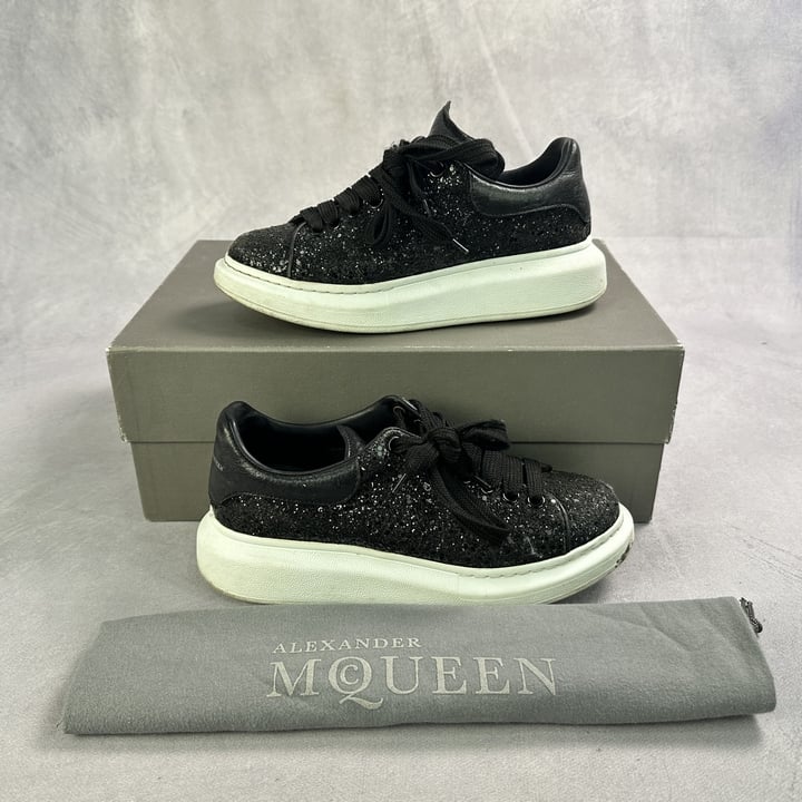 Alexander McQueen Oversized Sneakers With Box & Dust Bag - Size 38 (VAT ONLY PAYABLE ON BUYERS PREMIUM)