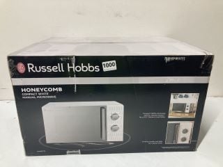 RUSSELL HOBBS HONEYCOMB COMPACT WHITE MANUAL MICROWAVE MODEL: RHMM715