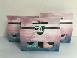 3 X RADOX RESTOCK & CALM CANDLE COLLECTION