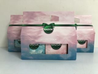 3 X RADOX RESTOCK & CALM CANDLE COLLECTION