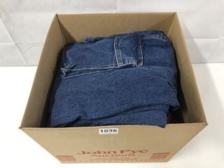 BOX OF VARIOUS CLOTHING INC. TALBOTS HANDKNIT CARDIGAN - SIZE:M