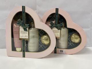 2 X BAYLIS & HARDING SIGNATURE COLLECTION KEEPSAKE BOX GIFT SETS