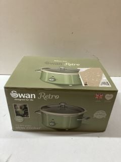 SWAN RETRO 3.5 LITRE SLOW COOKER