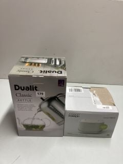 2 X KITCHEN PRODUCTS TO INC DUALIT CLASSIC KETTLE