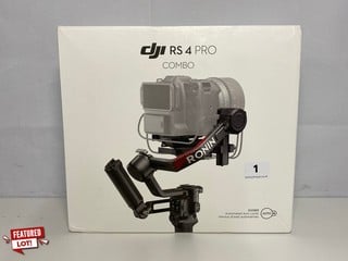 DJI RS 4 PRO COMBO PROFESSIONAL 3-AXIS CAMERA STABILIZER - RRP.£949