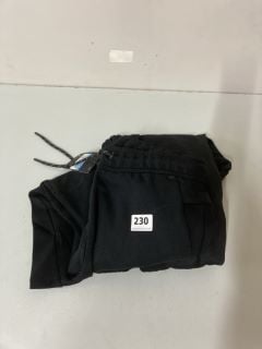 2 X NIKE JOGGING BOTTOMS - BLACK - SIZE: M/L