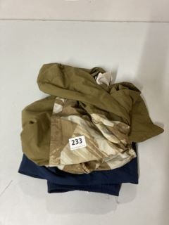 2 X CLOTHING ITEMS INC. CALVIN KLEIN SWIM SHORTS - SIZE: UNKNOWN