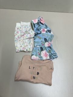 BOX OF CHILDREN'S CLOTHING VARIOUS SIZES