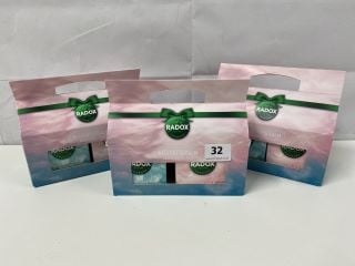 3 X RADOX RESTOCK & CALM CANDLE COLLECTION