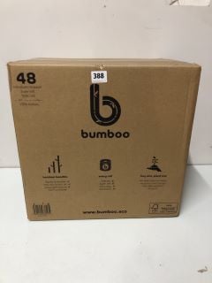 BOX OF BUMBOO BAMBOO TOILET ROLLS