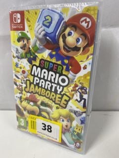 NINTENDO SWITCH SUPER MARIO PARTY JAMBOREE CONSOLE GAME (SEALED)