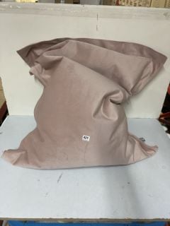 RU COMFY PINK PILLOW SHAPED BEANBAG